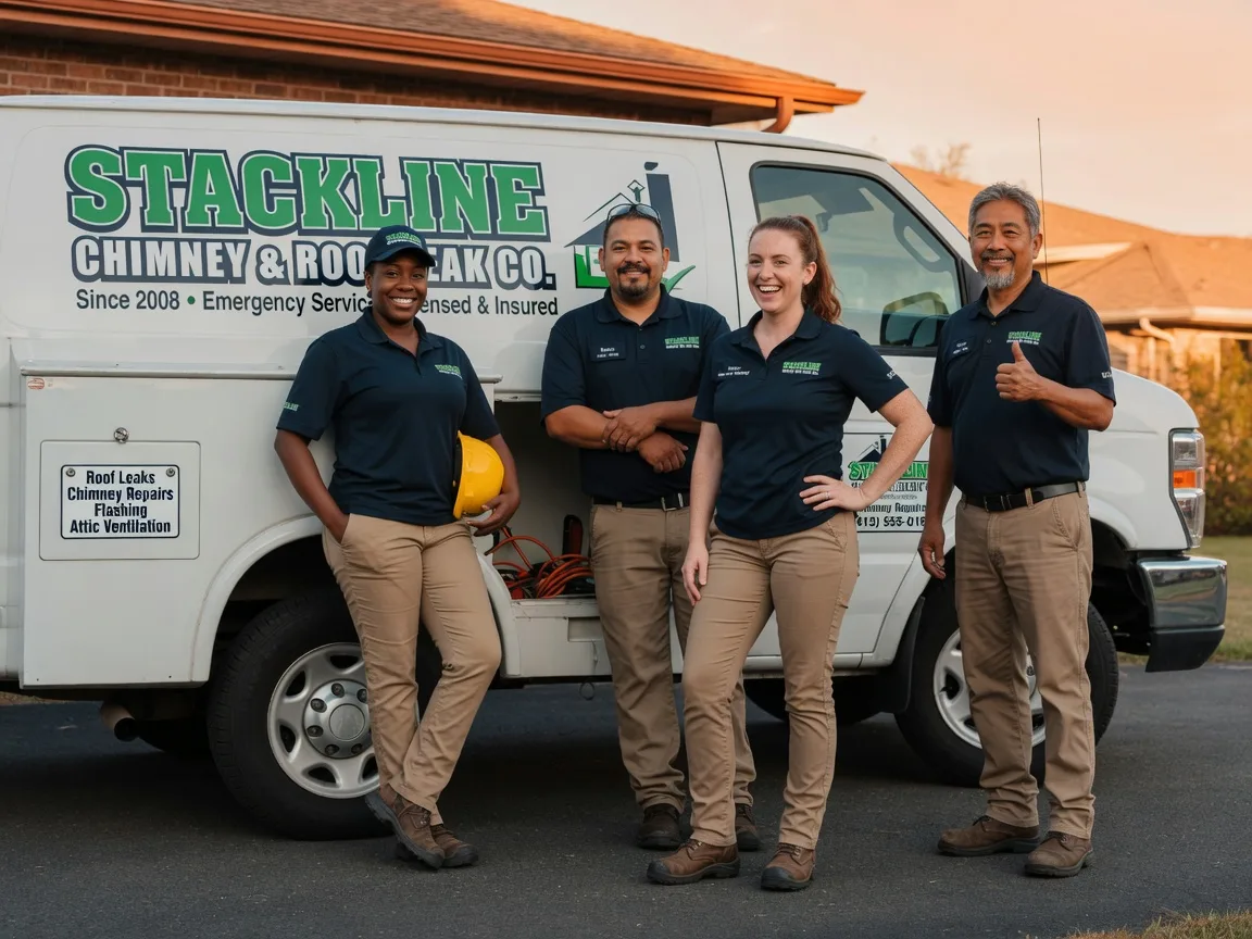 Chimney flashing repair company in Flora, IL